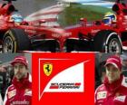 Scuderia Ferrari 2013, Fernando Alonso και Felipe Massa